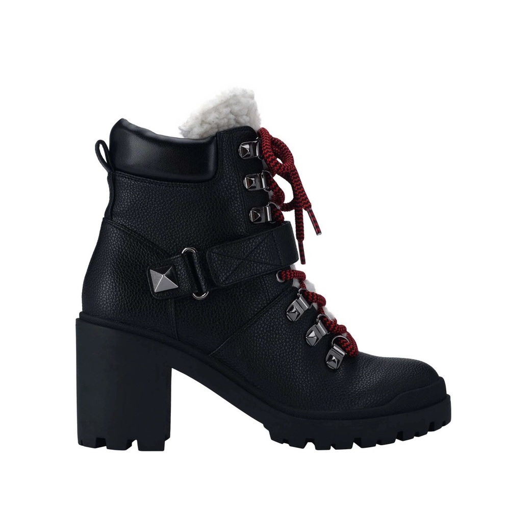 MARC FISHER NATURE HEELED HIKER BOOTIE